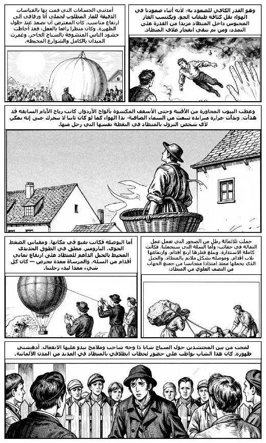 A Balloon Journey manga adaptation by Jules Verne · Page 2