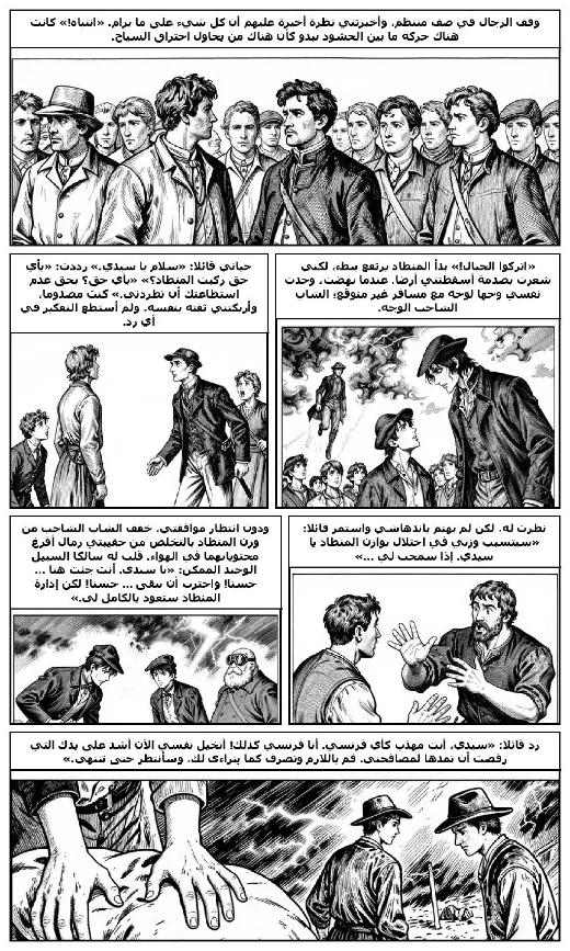 A Balloon Journey manga adaptation by Jules Verne · Page 4