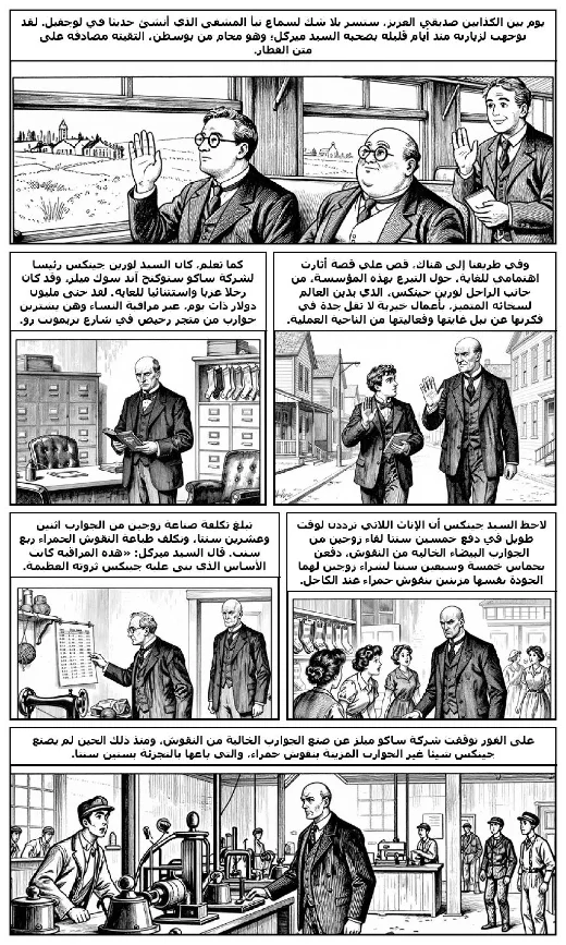 A Day Among Liars manga adaptation by Edward Page Mitchell · Page 1