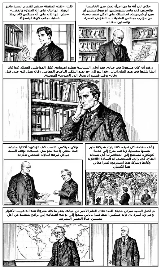 A Day Among Liars manga adaptation by Edward Page Mitchell · Page 2
