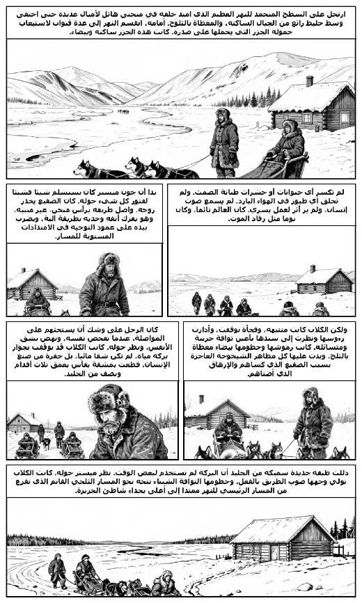 A Day's Lodging manga adaptation by Jack London · Page 3