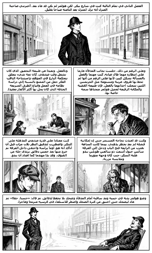 A Scandal in Bohemia manga adaptation by Arthur Conan Doyle · Page 1
