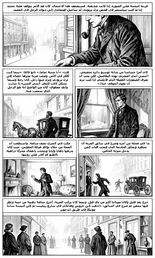 A Scandal in Bohemia manga adaptation by Arthur Conan Doyle · Page 4