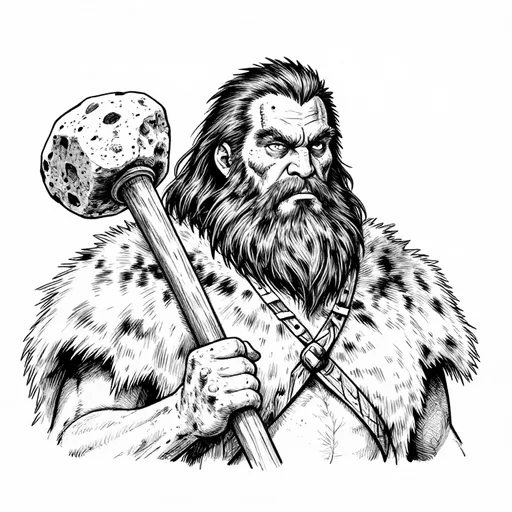 Uya, The cruel chief, character in A Story of the Stone Age