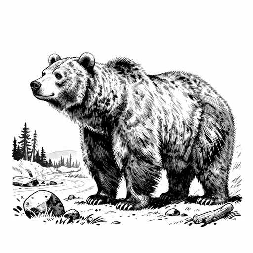 The Cave Bear, The terror of the woods, character in A Story of the Stone Age