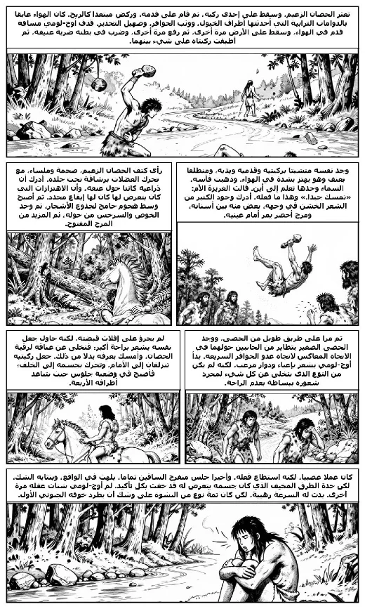 مانغا «قصة من العصر الحجري» · هربرت جورج ويلز · صفحة 4