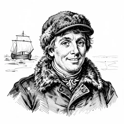 Penellan, The brave Breton sailor, character in A Winter Amid the Ice