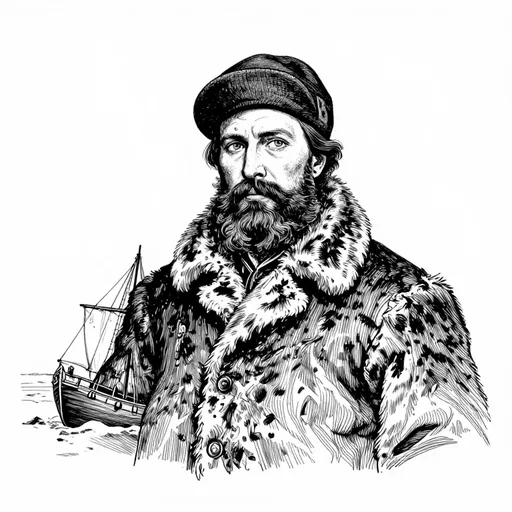André Vasling, The scheming sailor, character in A Winter Amid the Ice