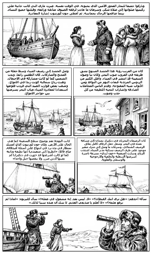 A Winter Amid the Ice manga adaptation by Jules Verne · Page 4