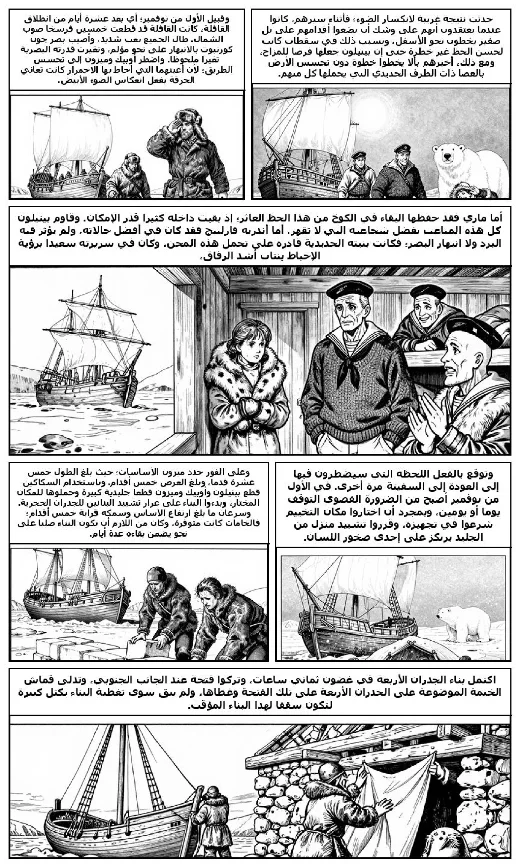 A Winter Amid the Ice manga adaptation by Jules Verne · Page 2