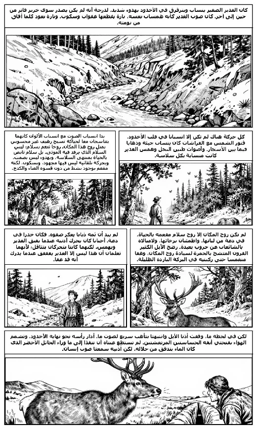 مانغا «أخدود الذهب الخالص» · جاك لندن · صفحة 3