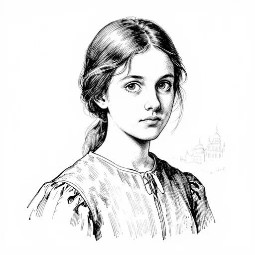 Anya, The young beauty, character in Anna on the Neck