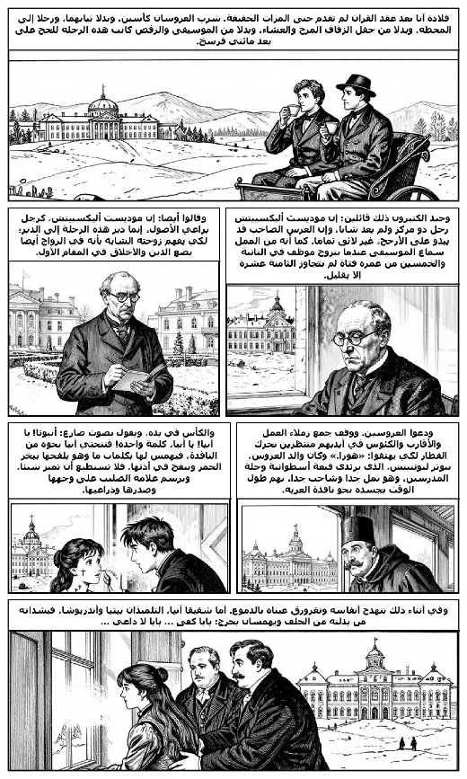 Anna on the Neck manga adaptation by Anton Chekhov · Page 1