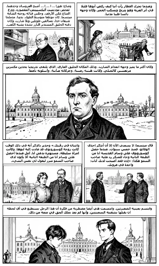 Anna on the Neck manga adaptation by Anton Chekhov · Page 2