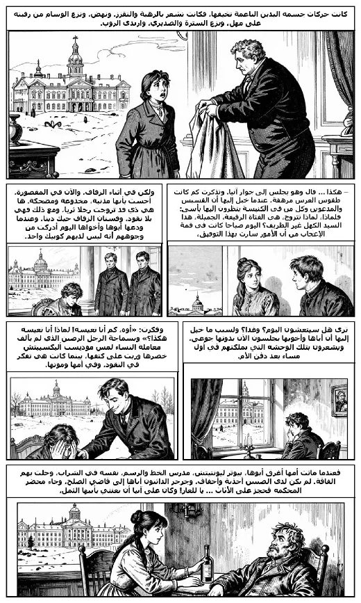 Anna on the Neck manga adaptation by Anton Chekhov · Page 3