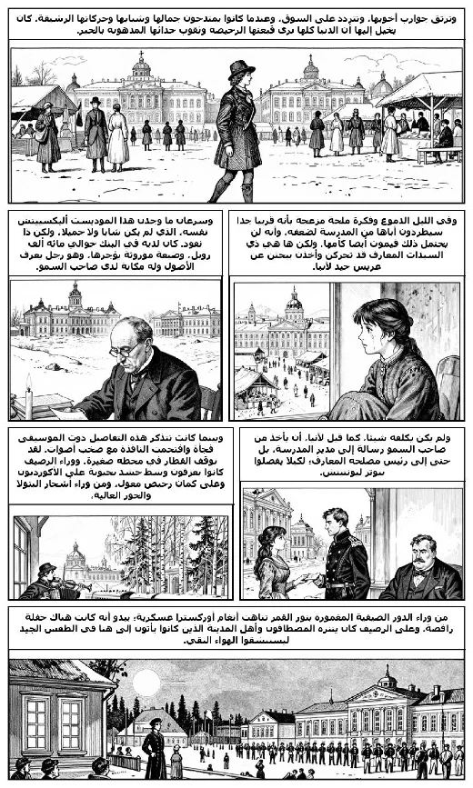 Anna on the Neck manga adaptation by Anton Chekhov · Page 4