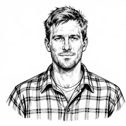 Daniel, Her old friend, a quiet farmer, character in Beware of Stopping on the Highway