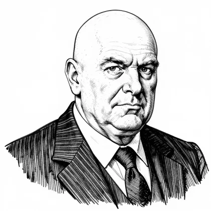 Phil Haskins, Her scheming deputy at work, character in Beware of Stopping on the Highway