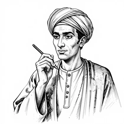 الراوي (كاتب العرائض، ابن الحارة) من مانغا «أولاد حارتنا»
