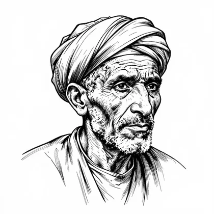 رجل من أبناء الحارة (فقير يحكي حكايات الجد) من مانغا «أولاد حارتنا»