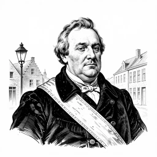Van Tricasse, The mayor of Quiquendone, character in Doctor Ox's Experiment