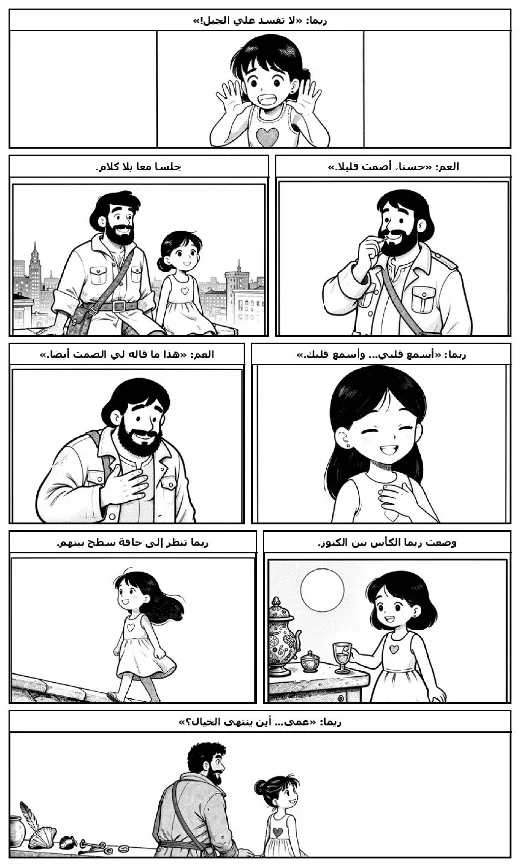 Does Silence Speak? manga adaptation by Sutur · Page 3