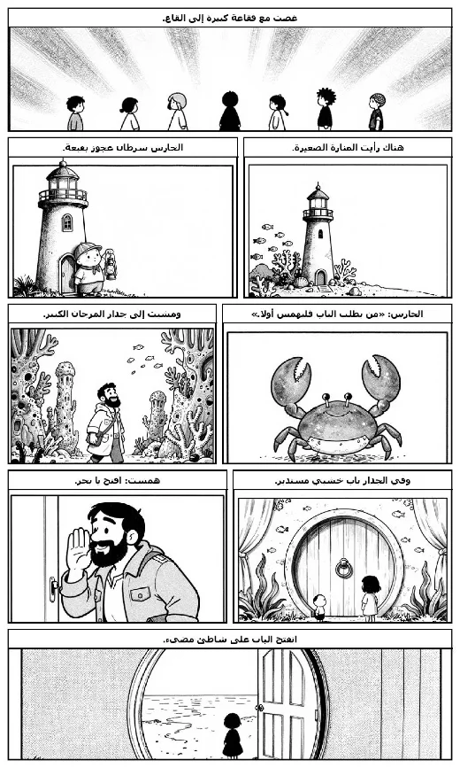 Does the Sea Have a Door? manga adaptation by Sutur · Page 1