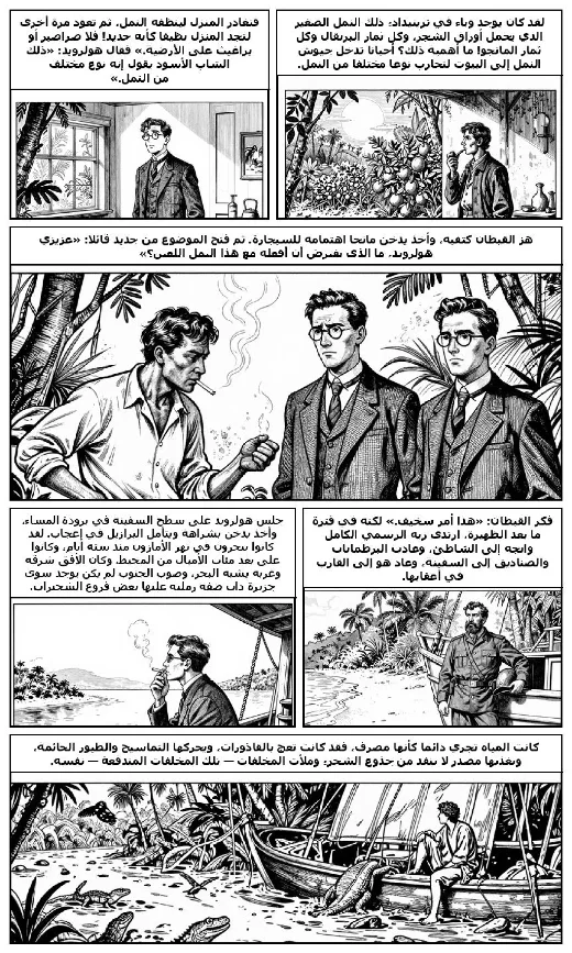 Empire of the Ants manga adaptation by H. G. Wells · Page 2