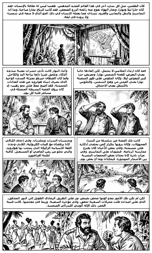 Empire of the Ants manga adaptation by H. G. Wells · Page 4