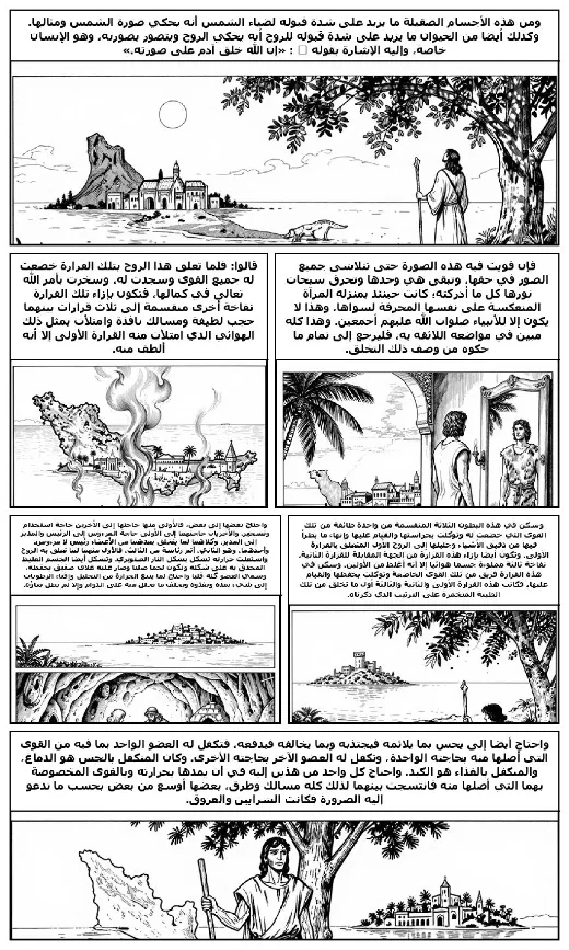 Hayy ibn Yaqzan manga adaptation by Ibn Tufayl · Page 4