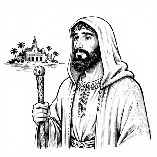 Absal, The hermit who visits, character in Hayy ibn Yaqzan