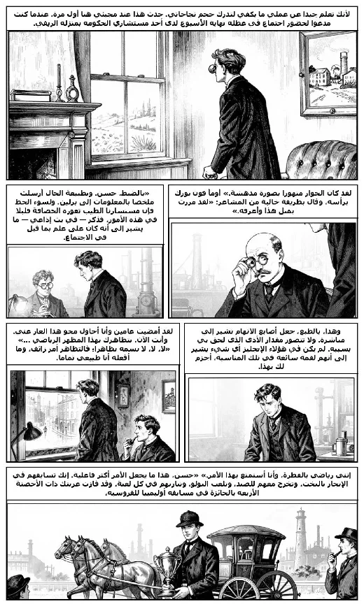 His Last Bow manga adaptation by Arthur Conan Doyle · Page 3