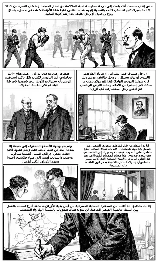 His Last Bow manga adaptation by Arthur Conan Doyle · Page 4
