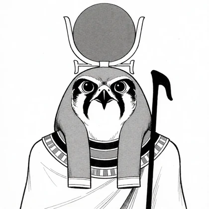 Ra, The sun god and chief judge, character in Isis and Osiris