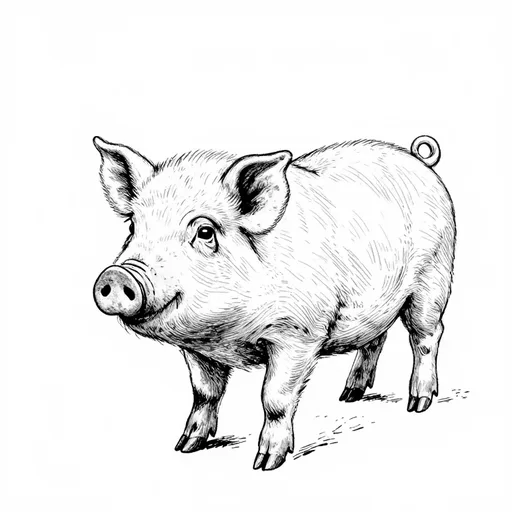 Fedya, Pig, character in Kashtanka
