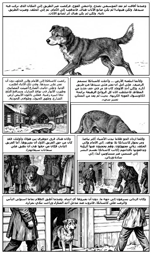 Kashtanka manga adaptation by Anton Chekhov · Page 3