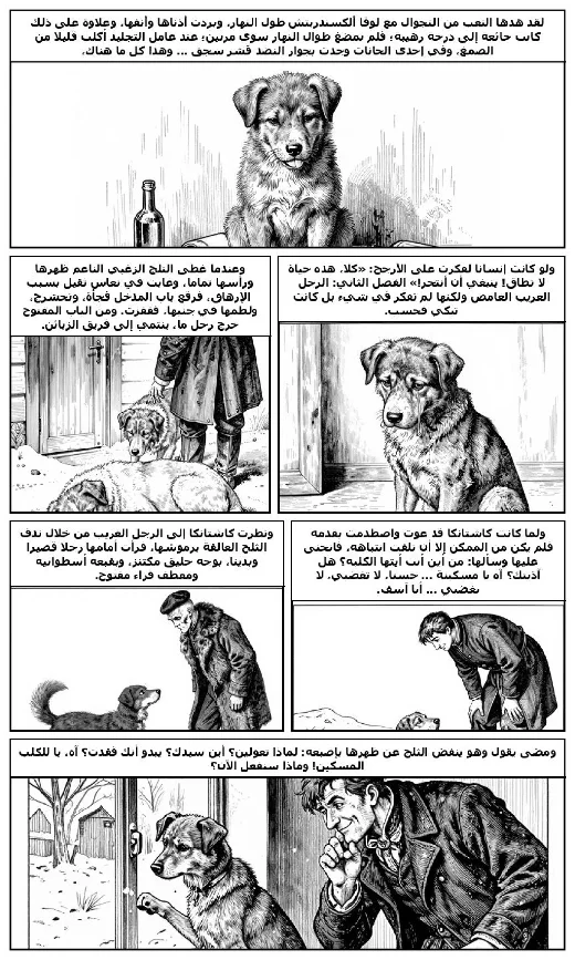 Kashtanka manga adaptation by Anton Chekhov · Page 4
