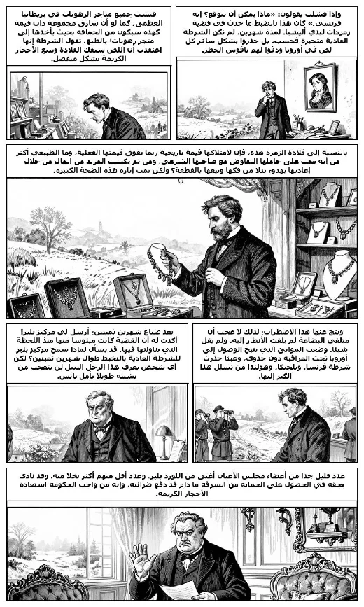 Lady Alicia's Emeralds manga adaptation by Robert Barr · Page 2