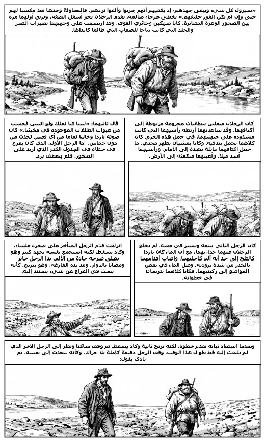 Love of Life manga adaptation by Jack London · Page 1
