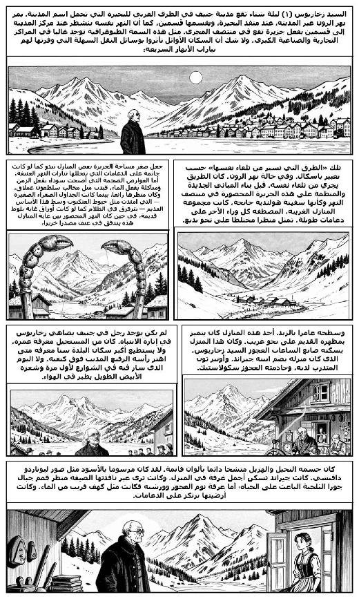 Master Zacharius manga adaptation by Jules Verne · Page 1