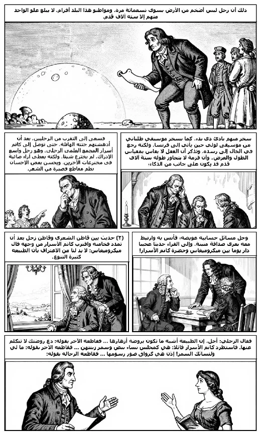 Micromégas and Three Tales manga adaptation by Voltaire · Page 3