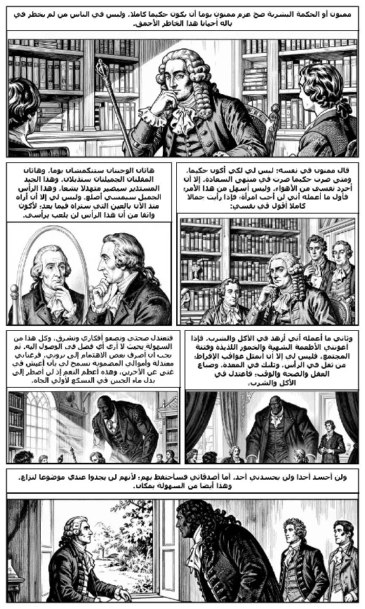 Micromégas and Three Tales manga adaptation by Voltaire · Page 1