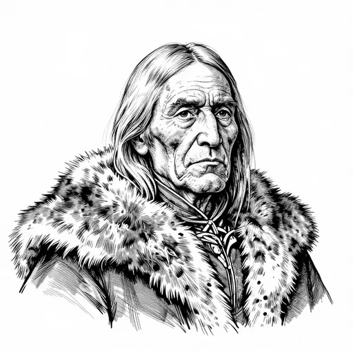 Kinos, The old chief, character in Negore the Coward