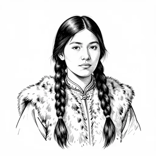 Una, Kinos's daughter, character in Negore the Coward