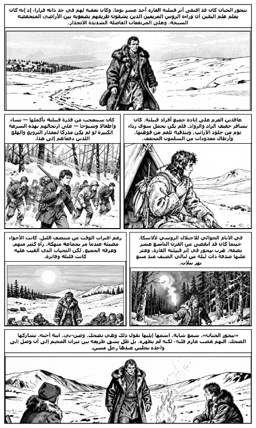 Negore the Coward manga adaptation by Jack London · Page 1