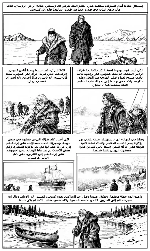 Negore the Coward manga adaptation by Jack London · Page 4