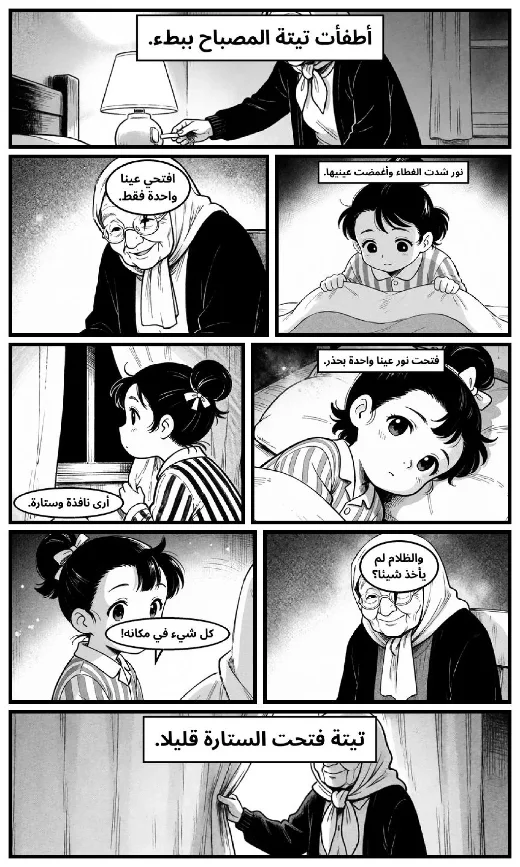 Nour and the Dark manga adaptation by Sutur · Page 2