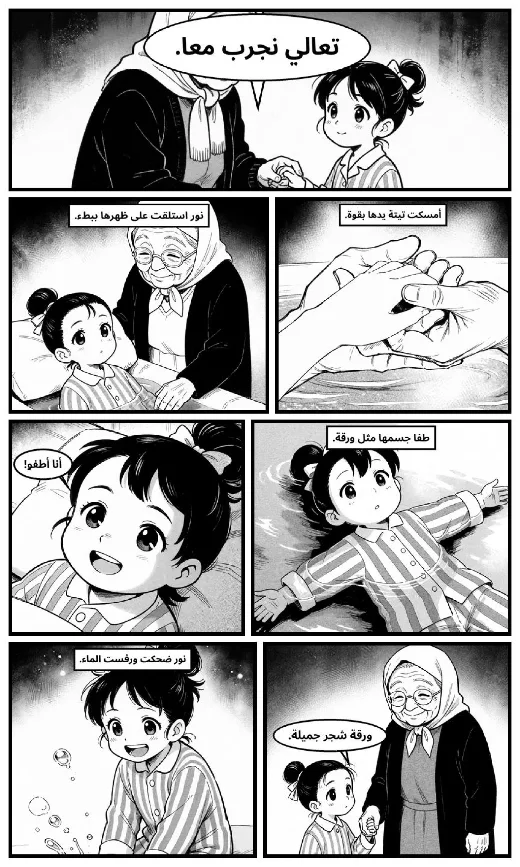 Nour and the Deep Water manga adaptation by Sutur · Page 3