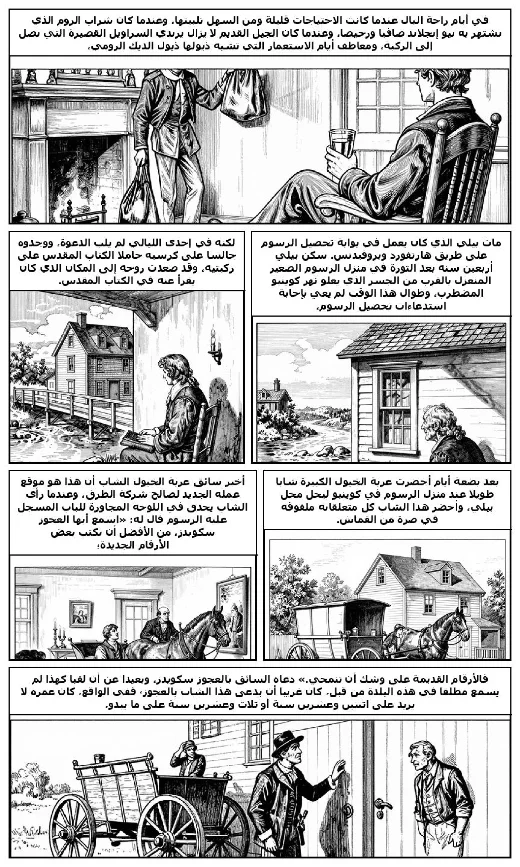 Old Squids and Little Spiller manga adaptation by Edward Page Mitchell · Page 1