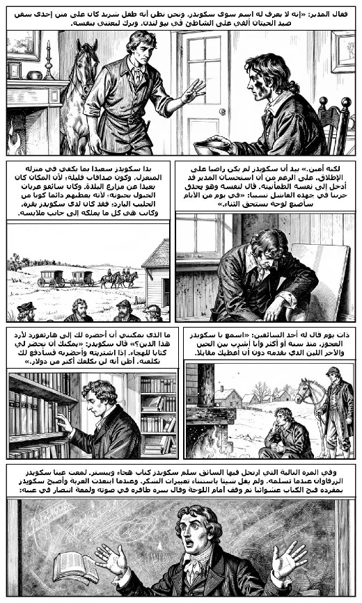 Old Squids and Little Spiller manga adaptation by Edward Page Mitchell · Page 4